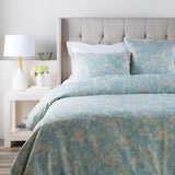Surya Clara CAL-5000 68"W x 86"L; 26"W x 20"L Bedding