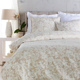 Surya Clara CAL-5005 68"W x 86"L; 26"W x 20"L Bedding