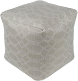 Surya Crissy CSPF-001 18"H x 18"W x 18"D Pouf