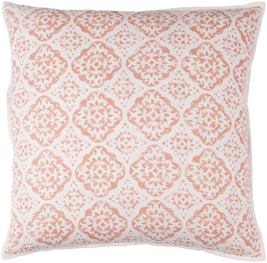 Surya D'Orsay DOR-001 Dusty Pink Pale Pink 18"H x 18"W Pillow Cover