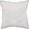 Surya Decorative Pillows Js-048 Aqua Light Beige 22