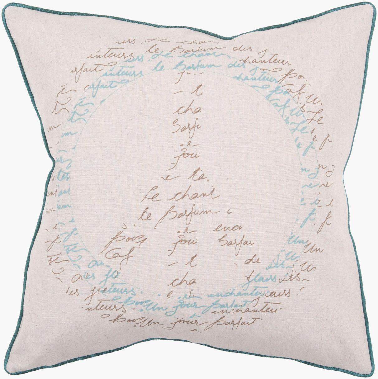 Surya Decorative Pillows JS-050 18"L x 18"W Pillow