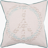 Surya Decorative Pillows JS-050 18"H x 18"W Pillow Kit