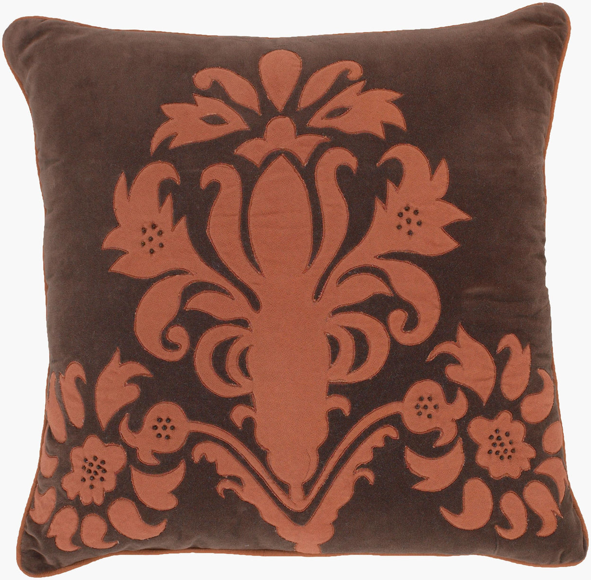 Surya Decorative Pillows P-0035 18"H x 18"W Pillow Kit