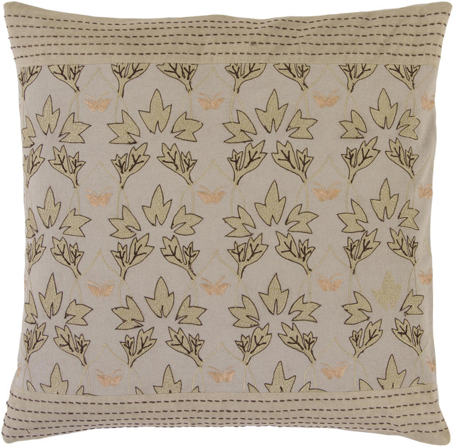 Surya Decorative Pillows SI-2013 18"L x 18"W Accent Pillow