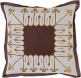 Surya Decorative Pillows SI-2014 18"L x 18"W Accent Pillow