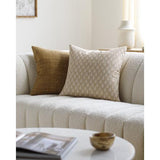 Surya Diggi DGG-003 Ivory Tan 20"H x 20"W Pillow Kit
