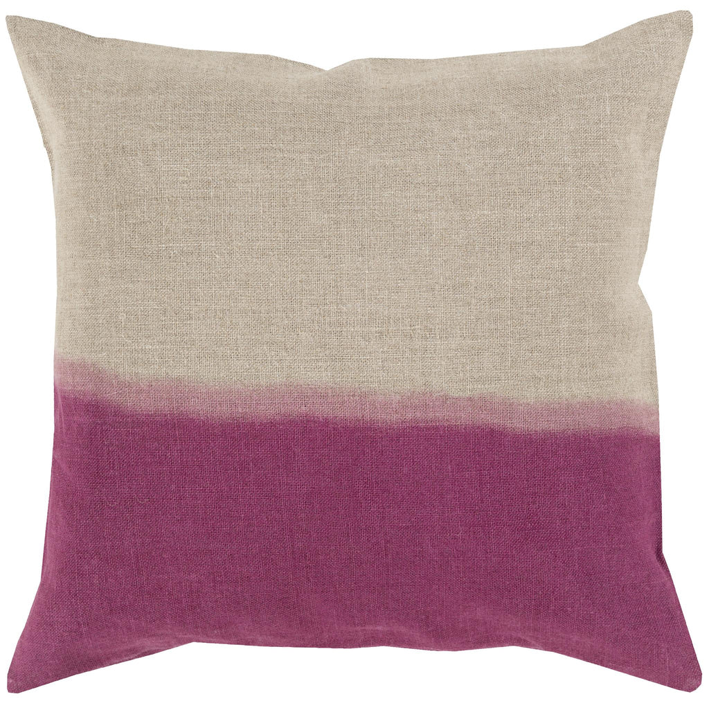 Surya Dip Dyed DD-014 18"L x 18"W Accent Pillow