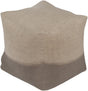 Surya Dip Dyed DDPF-008 18"H x 18"W x 18"D Pouf