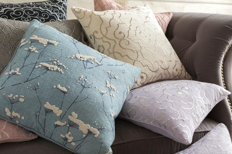 Surya Dotted Pirouette DP-003 22"H x 22"W Pillow Kit