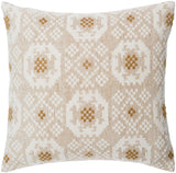 Surya Elara EAR-004 20"H x 20"W Pillow Cover