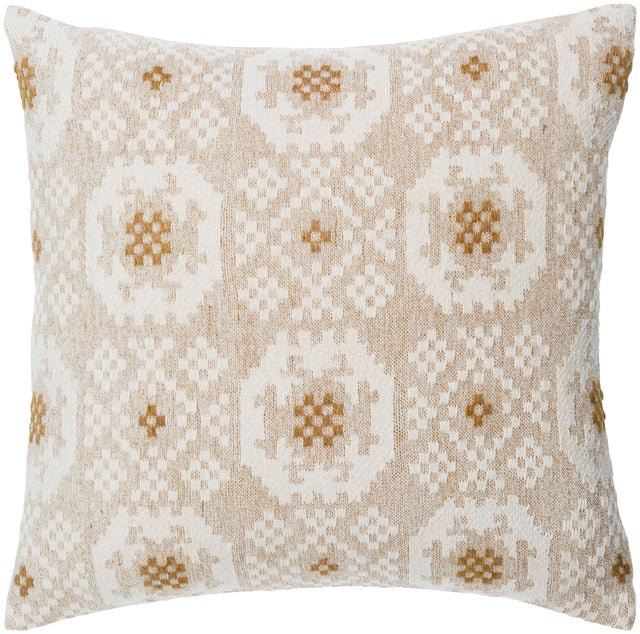 Surya Elara EAR-004 20"H x 20"W Pillow Cover
