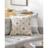 Surya Elara EAR-004 20"H x 20"W Pillow Cover