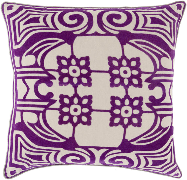 Surya Eleonore ELN-002 22"H x 22"W Pillow Cover