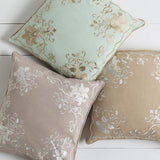 Surya Eloise ELO-001 Lilac White 22"H x 22"W Pillow Kit