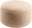 Surya Entwined EDPF-004 12"H x 18"W x 18"D Pouf