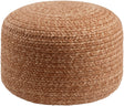 Surya Entwined EDPF-006 12"H x 18"W x 18"D Pouf