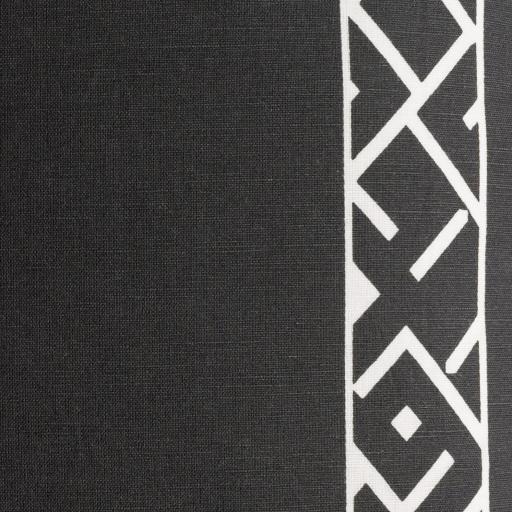 Surya Ethiopia ETPA-7224 Black Ivory 18"H x 18"W Pillow Cover