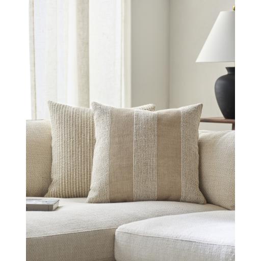 Surya Fairhope FHP-001 Light Beige 18"H x 18"W Pillow Kit