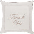 Surya French Chic FRC-002 22"H x 22"W Pillow Kit
