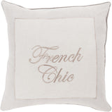 Surya French Chic FRC-002 22"H x 22"W Pillow Kit