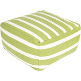 Surya Frontier POUF-163 13"H x 24"W x 24"D Pouf