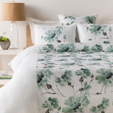 Surya Gardenia GRI-2000 68"W x 86"L; 26"W x 20"L Bedding