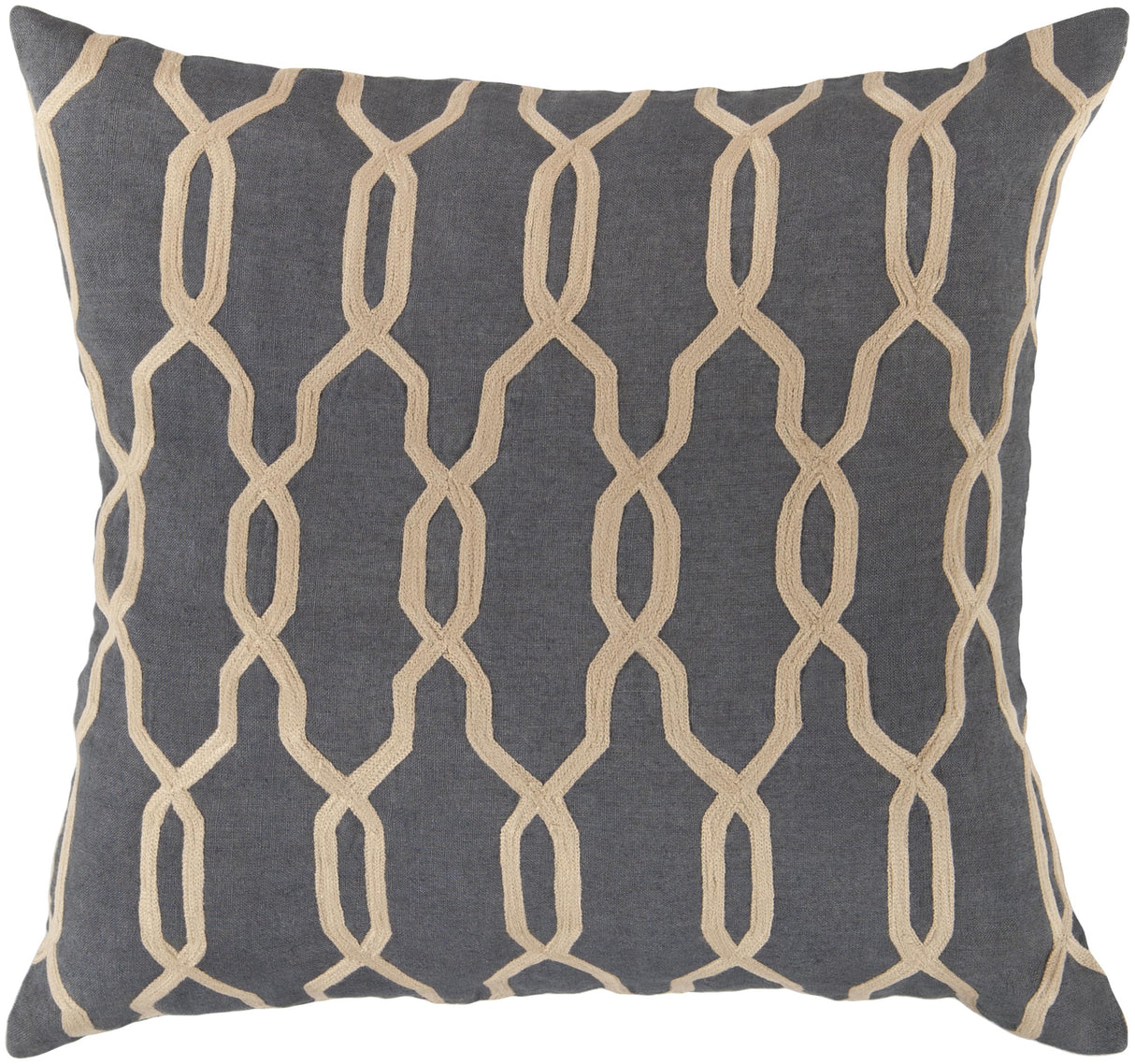 Surya Gates COM-001 18"H x 18"W Pillow Cover