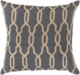 Surya Gates COM-001 18"H x 18"W Pillow Cover