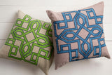 Surya Gatsby GLD-001 22"H x 22"W Pillow Kit