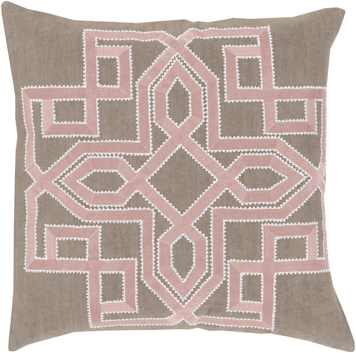 Surya Gatsby GLD-003 22"H x 22"W Pillow Kit
