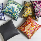 Surya Geisha GE-009 Magenta Medium Purple 22"H x 22"W Pillow Cover