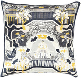 Surya Geisha GE-011 18"H x 18"W Pillow Cover