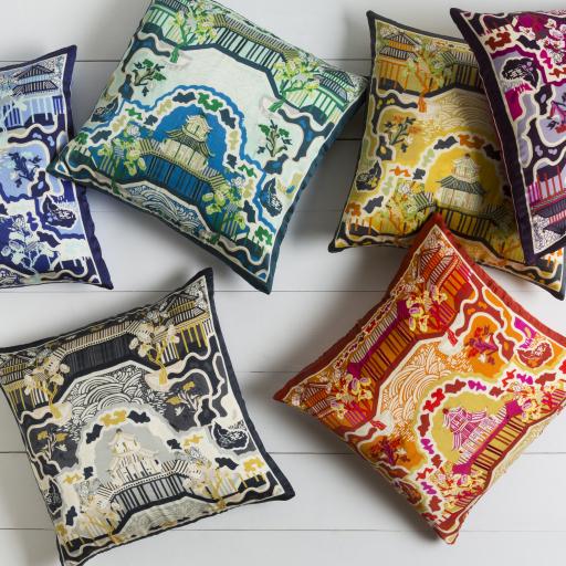 Surya Geisha GE-013 18"H x 18"W Pillow Kit