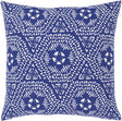 Surya Global Blues GLB-001 18"H x 18"W Pillow Cover