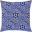 Surya Global Blues GLB-001 18"H x 18"W Pillow Cover