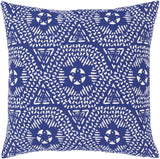 Surya Global Blues GLB-001 18"H x 18"W Pillow Kit