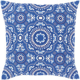 Surya Global Blues GLB-002 18"H x 18"W Pillow Kit