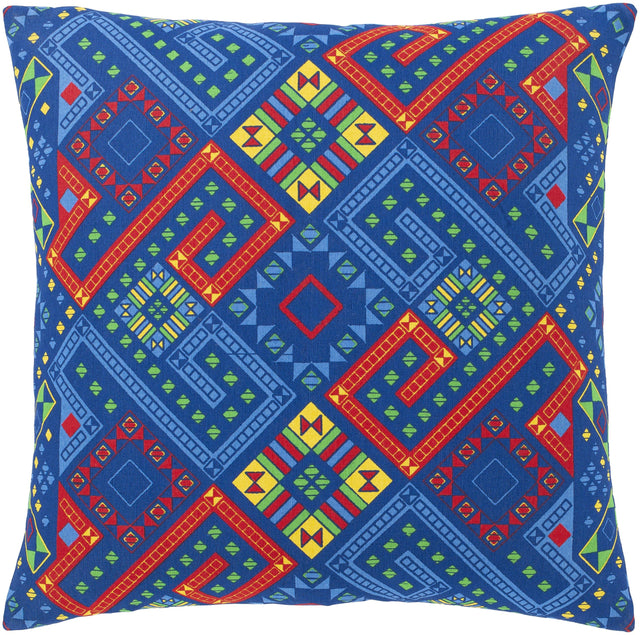 Surya Global Brights GBT-002 18"H x 18"W Pillow Cover