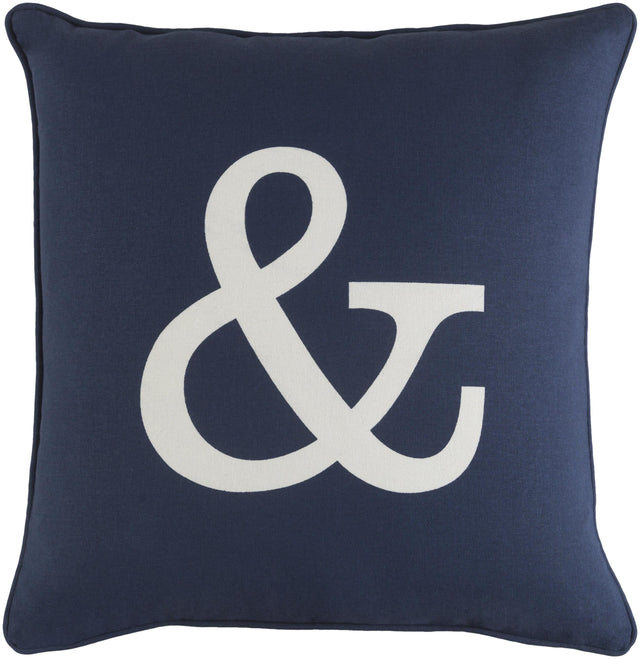 Surya Glyph GLYP-7073 18"H x 18"W Pillow Cover