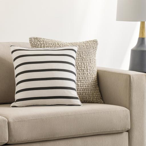 Surya Glyph GLYP-7076 18"H x 18"W Pillow Cover