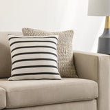 Surya Glyph GLYP-7076 18"H x 18"W Pillow Cover