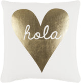 Surya Glyph GLYP-7115 18"H x 18"W Pillow Cover