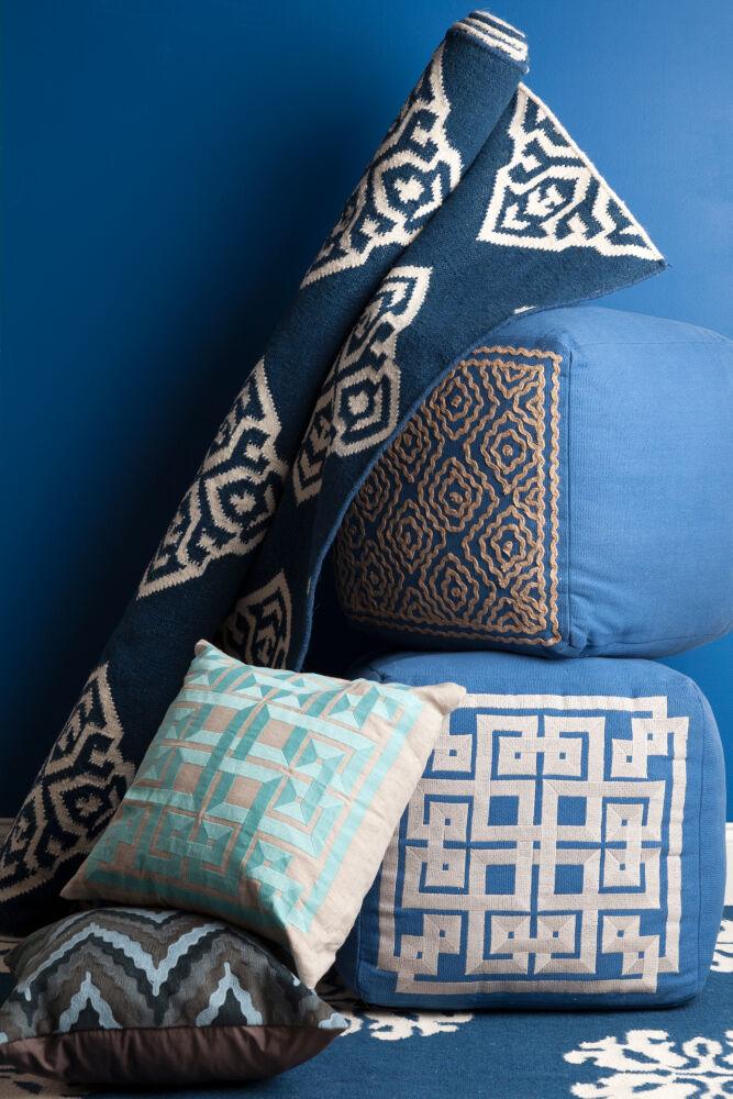 Surya Gramercy LD-009 18"L x 18"W Pillow Cover