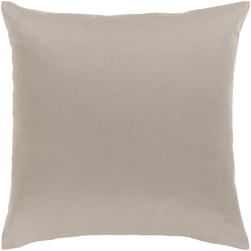 Surya Griffin GR-003 Light Gray 20"H x 20"W Pillow Cover