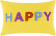 Surya Happy HPP-001 13"H x 20"W Pillow Cover