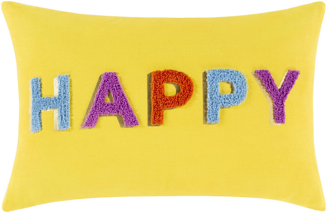 Surya Happy HPP-001 13"H x 20"W Pillow Cover