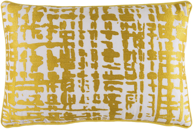 Surya Hessian HSS-003 13"H x 20"W Pillow Cover