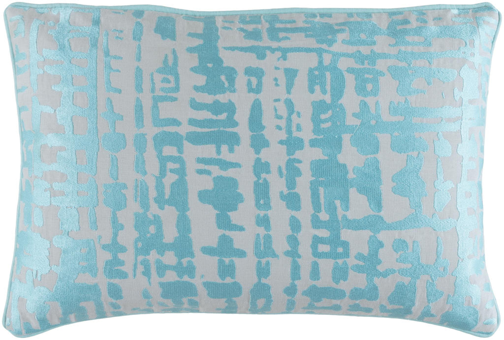 Surya Hessian HSS-004 13"L x 20"W Lumbar Pillow