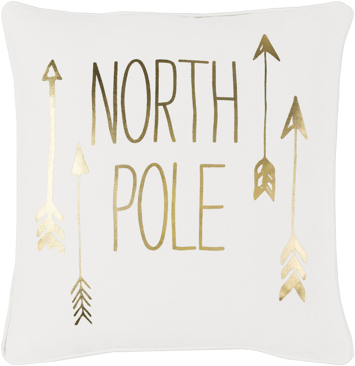 Surya Holiday HOLI-7252 18"H x 18"W Pillow Kit